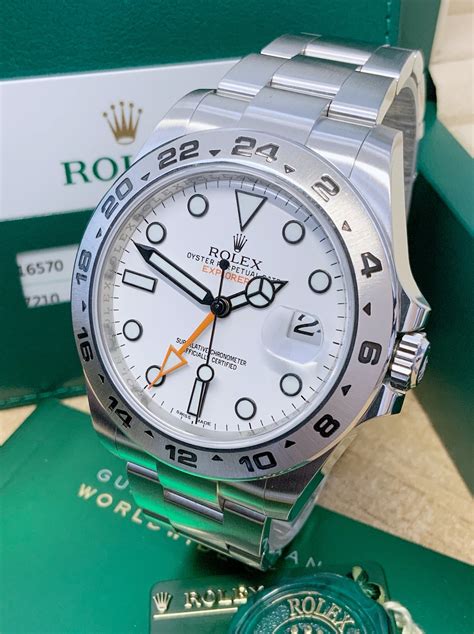 rolex acciaio explorer ii acciaio|rolex explorer watch.